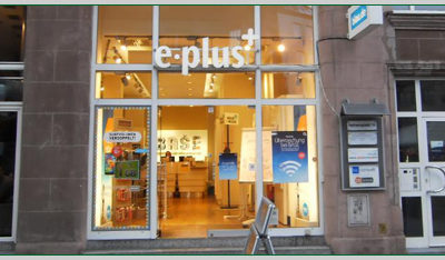 O2 DSL ab sofort auch bei BASE [E-Plus Dekoservice]