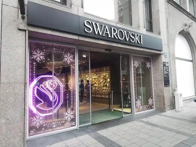Weihnachtsdeko für Schaufenster